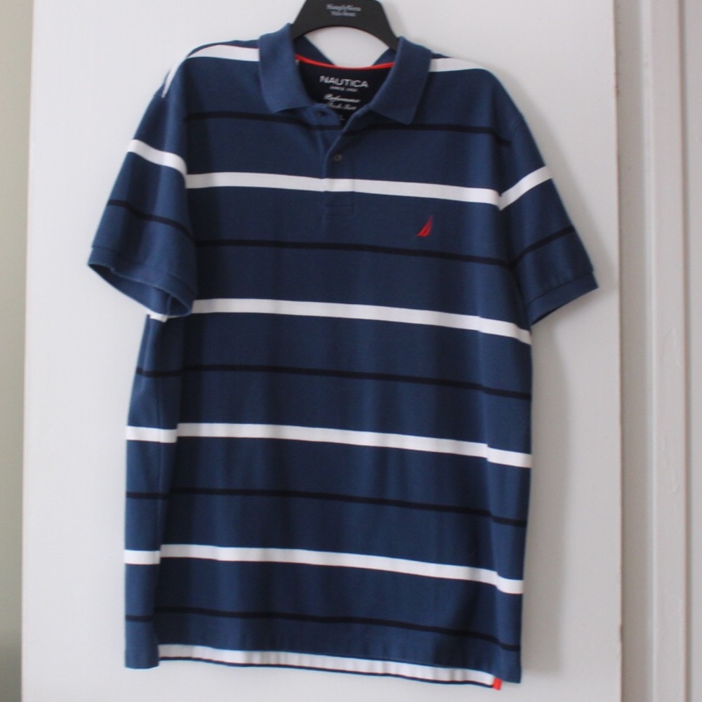 🆕LISTING: NAUTICA PERFORMANCE DECK POLO